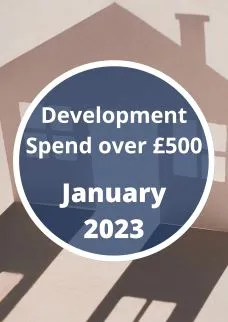 Development Spend - January 2023